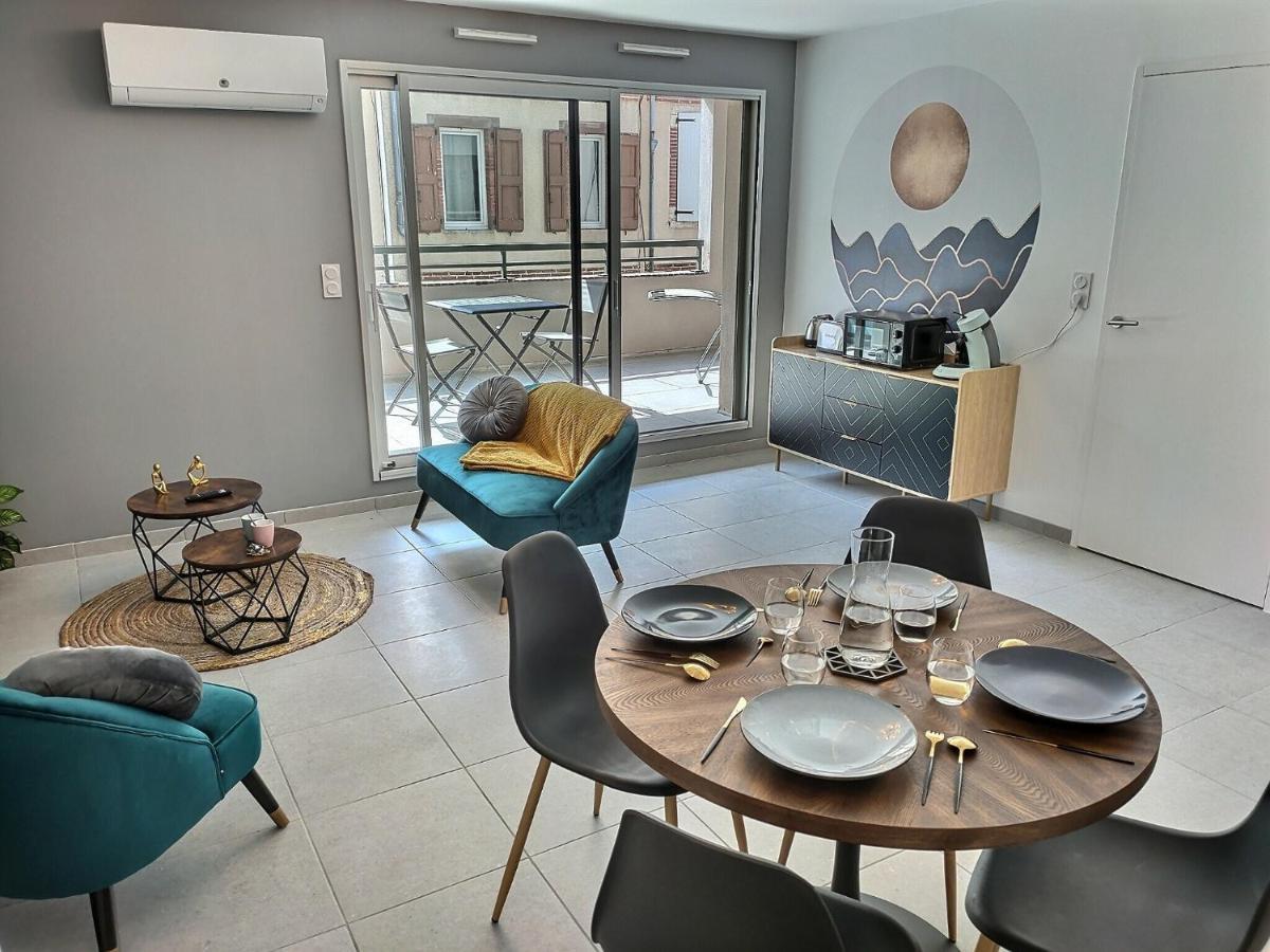 Le Fil D'Or - Terrasse, Box Prive, Centre Ville Albi Exteriér fotografie